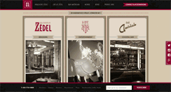 Desktop Screenshot of brasseriezedel.com